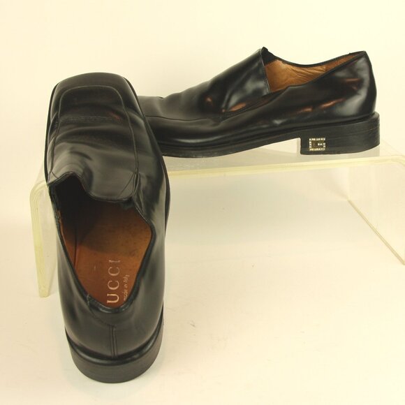 Gucci Slip-On Men's Leather Loafers - Picture 1 of 9